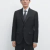 Cooler Anzug-Blazer aus Wolle Cooler Anzug-Blazer aus Wolle