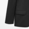 Cooler Anzug-Blazer aus Wolle Cooler Anzug-Blazer aus Wolle