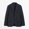 Cooler Anzug-Blazer aus Wolle Cooler Anzug-Blazer aus Wolle