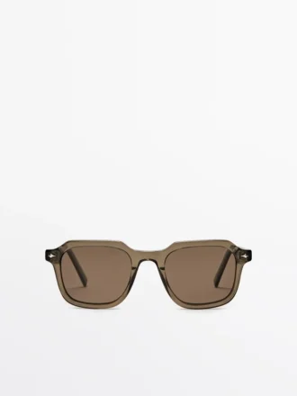 Eckige Sonnenbrille