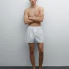 Einfarbige Boxershorts aus 100 % Baumwolle Einfarbige Boxershorts aus 100 % Baumwolle