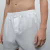 Einfarbige Boxershorts aus 100 % Baumwolle Einfarbige Boxershorts aus 100 % Baumwolle