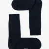 Einfarbige Socken aus Baumwollmischgewebe Einfarbige Socken aus Baumwollmischgewebe