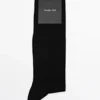 Einfarbige Socken aus Seidenmischgewebe Einfarbige Socken aus Seidenmischgewebe