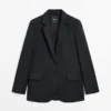Extrafeiner Zweiknopf-Blazer Extrafeiner Zweiknopf-Blazer