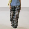 Fließende bedruckte Sarouel-Hose Fließende bedruckte Sarouel-Hose