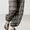 Fließende bedruckte Sarouel-Hose Fließende bedruckte Sarouel-Hose