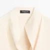 Fließende Bluse mit Latzdetail Fließende Bluse mit Latzdetail