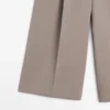 Fließende, lange Bermudashorts mit weitem Bein Fließende, lange Bermudashorts mit weitem Bein