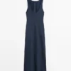 Fließendes Midikleid Fließendes Midikleid