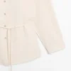 Fließendes Overshirt mit Kragen-Detail