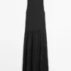 Fließendes, plissiertes Midikleid Fließendes, plissiertes Midikleid