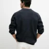 Gerippte Cardigan mit Knöpfen
