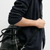 Gerippte Cardigan mit Knöpfen