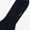 Gerippte Socken aus Baumwollmischung Gerippte Socken aus Baumwollmischung