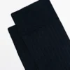Gerippte Socken aus Baumwollmischung Gerippte Socken aus Baumwollmischung