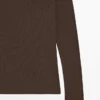 Geripptes Langarm-T-Shirt aus Baumwolle Geripptes Langarm-T-Shirt aus Baumwolle