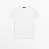 Geripptes, schweres Kurzarm-T-Shirt Geripptes, schweres Kurzarm-T-Shirt