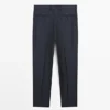 Gestreifte Anzugshose aus Cool Wool Gestreifte Anzugshose aus Cool Wool