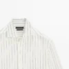 Gestreiftes Hemd aus 100 % Leinen Gestreiftes Hemd aus 100 % Leinen