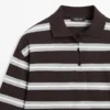 Gestreiftes Langarm-Poloshirt aus Baumwolle Gestreiftes Langarm-Poloshirt aus Baumwolle