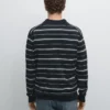 Gestreiftes Poloshirt aus Baumwollmischung