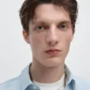 Hemd aus 100 % Baumwoll-Denim Hemd aus 100 % Baumwoll-Denim