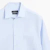 Hemd aus Baumwollmischung mit Taschendetail