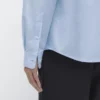 Hemd aus Baumwollmischung mit Taschendetail