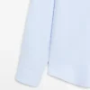 Hemd aus Baumwollmischung mit Taschendetail