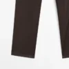 Hoch taillierte, gerade geschnittene, gewachste Hose Hoch taillierte, gerade geschnittene, gewachste Hose
