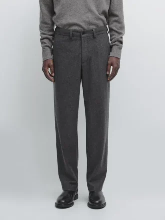 Hose aus Flanell aus Wollmischung