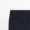 Hose aus kühler Wollmischung Hose aus kühler Wollmischung
