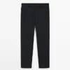Hose aus kühler Wollmischung Hose aus kühler Wollmischung
