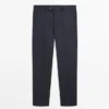 Hose aus kühler Wollmischung Hose aus kühler Wollmischung