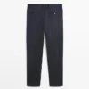 Hose aus kühler Wollmischung Hose aus kühler Wollmischung