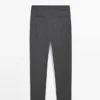 Hose aus strukturierter Cool-Wool Hose aus strukturierter Cool-Wool