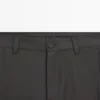 Hose aus Wollmischung mit lockerer Passform