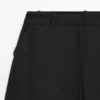 Hose aus Wollmischung mit Nahtdetails