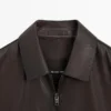 Jacke aus Nappalammleder Jacke aus Nappalammleder