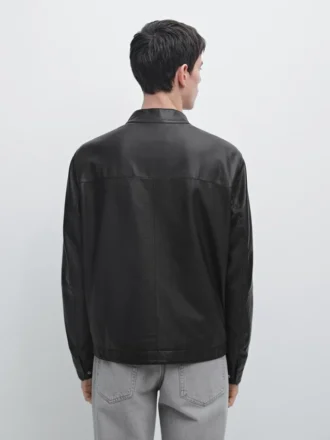 Jacke aus Nappalammleder
