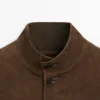 Jacke aus Wildleder Jacke aus Wildleder