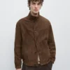 Jacke aus Wildleder Jacke aus Wildleder