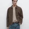 Jacke aus Wildleder Jacke aus Wildleder