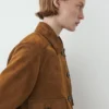 Jacke aus Wildleder Jacke aus Wildleder