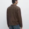 Jacke aus Wildleder Jacke aus Wildleder