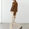 Jacke aus Wildleder Jacke aus Wildleder
