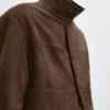 Jacke aus Wildleder Jacke aus Wildleder