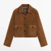 Jacke aus Wildleder Jacke aus Wildleder
