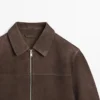 Jacke aus Wildleder Jacke aus Wildleder